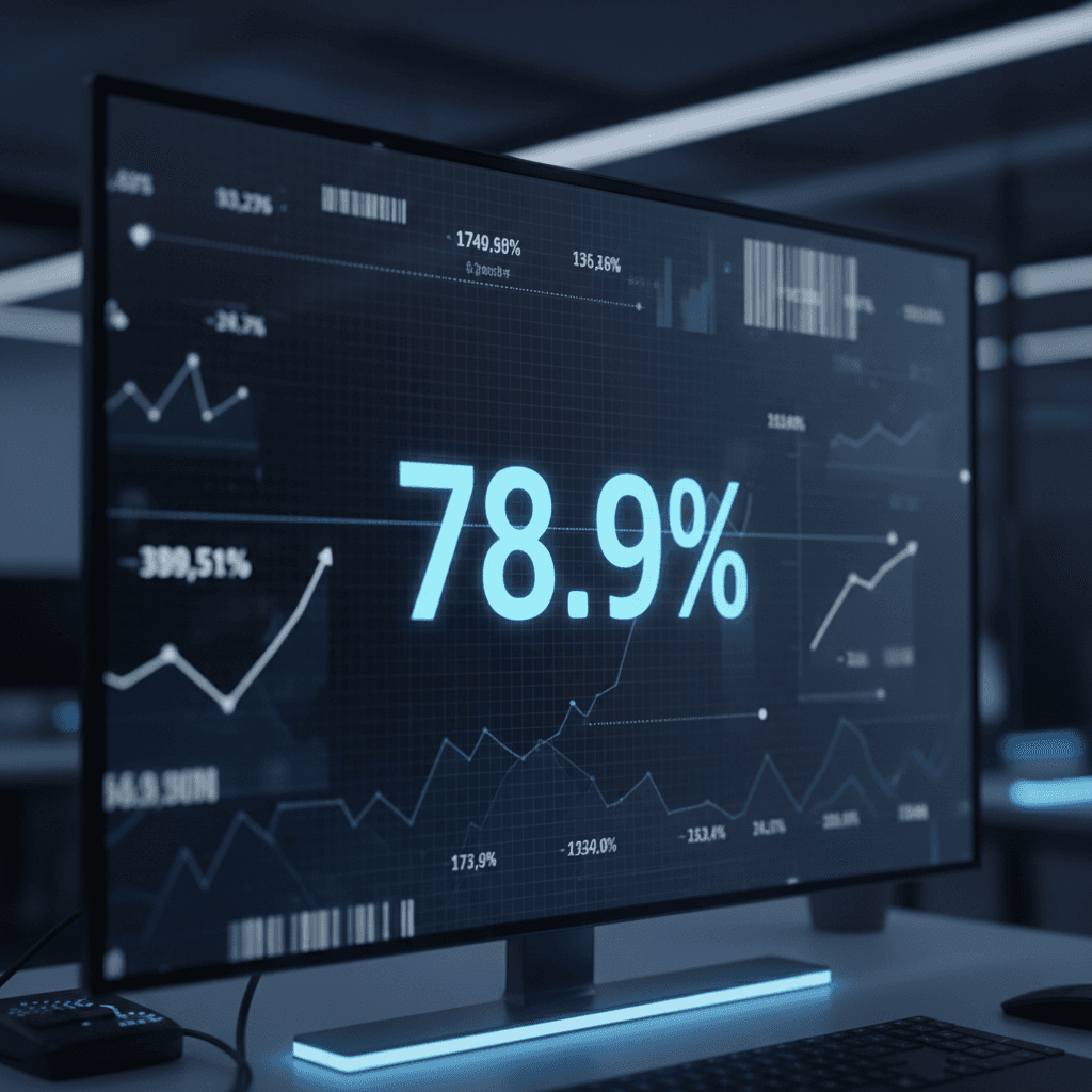 Dashboard display showing investment score calculation